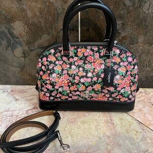 Coach Floral Satchel Bag - New with tags
